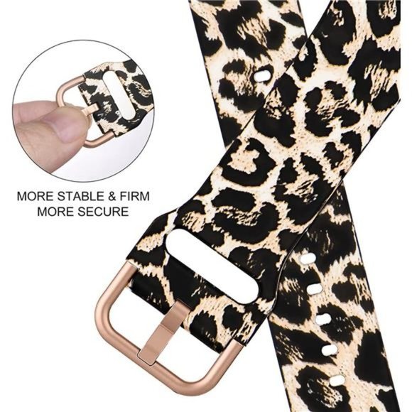 NEW Luxury Leopard Apple Watch Band main image 5
